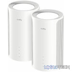 Cudy BE11000 Wi-Fi7 Tri-band Mesh Wi-Fi System (2 Pack)-White