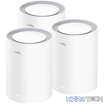 Cudy BE3600 Gigabit Mesh Wi-Fi 7 System (M3600) – 3 Pack