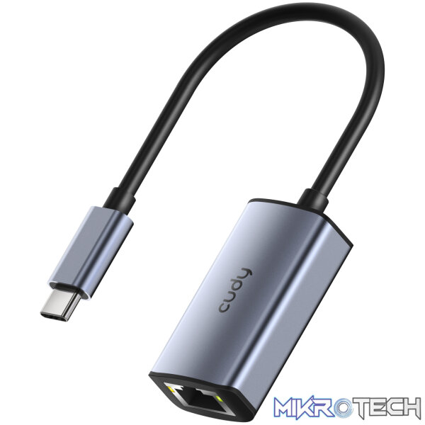 Cudy UE10C USB Type-C to Gigabit Ethernet Adapter Cudy UE10C USB Type-C to Gigabit Ethernet Adapter