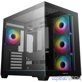 DeepCool CG530 4F ARGB ATX Gaming Chassis - Black