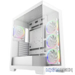 DeepCool CG580 4F V2 ARGB ATX Gaming Chassis – White
