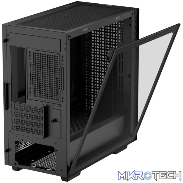 DeepCool CH370 Micro-ATX Gaming Chassis - Black - Image 6