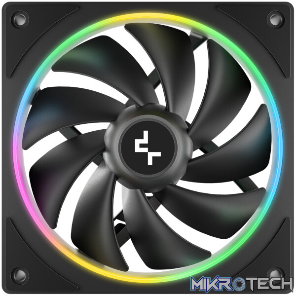 DeepCool FL12 SE 120mm ARGB PWM Fan - Black - Image 3
