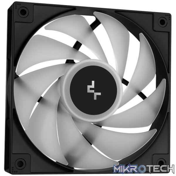 DeepCool LE360 V2 ARGB 360mm AIO Liquid Cooler - Black - Image 5
