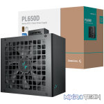 DeepCool PL650D 650W 80PLUS Bronze ATX3.1 Semi-Modular Power Supply