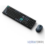 Keychron B36 100% Layout Wireless Keyboard and Mouse Combo – Black/Green