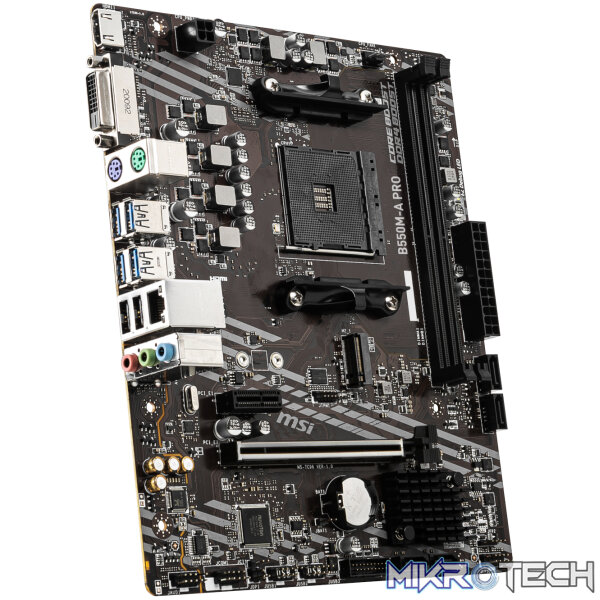 MSI B550M-A Pro AM4 M-ATX Motherboard - Image 3