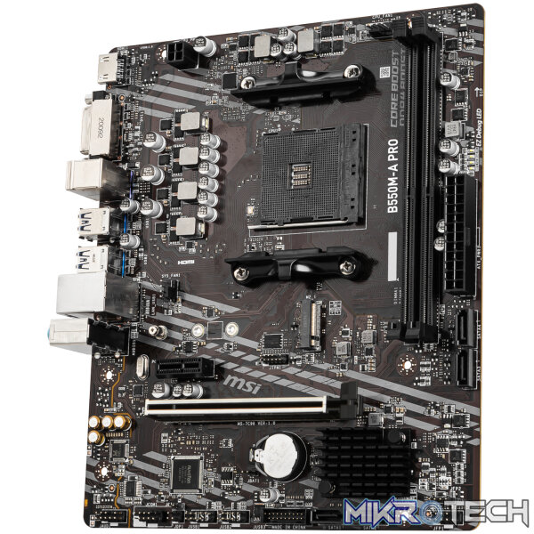MSI B550M-A Pro AM4 M-ATX Motherboard - Image 4