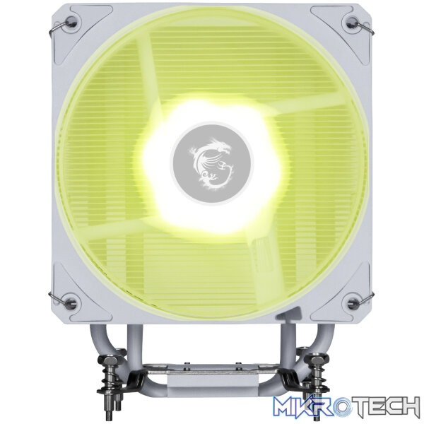 MSI MAG Corefrozr AA13 120mm CPU Air Cooler - White - Image 2