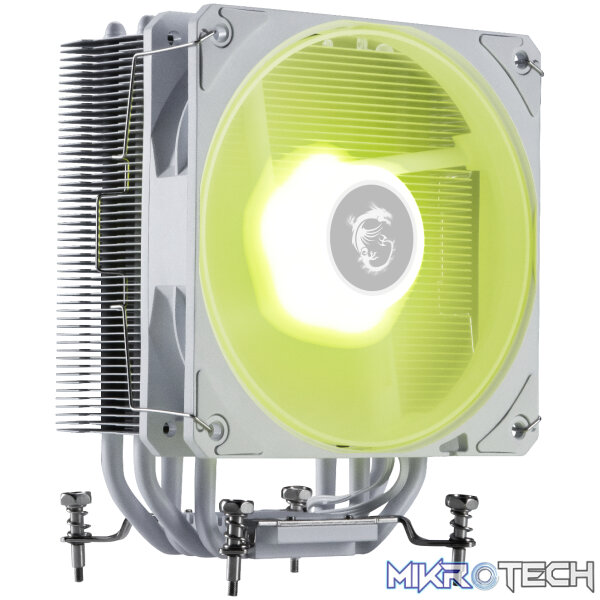 MSI MAG Corefrozr AA13 120mm CPU Air Cooler - White - Image 3