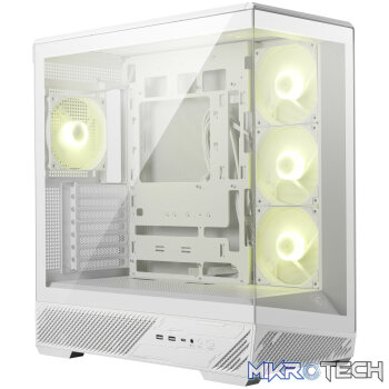 MSI MAG PANO 130R PZ ATX Gaming Chassis - White