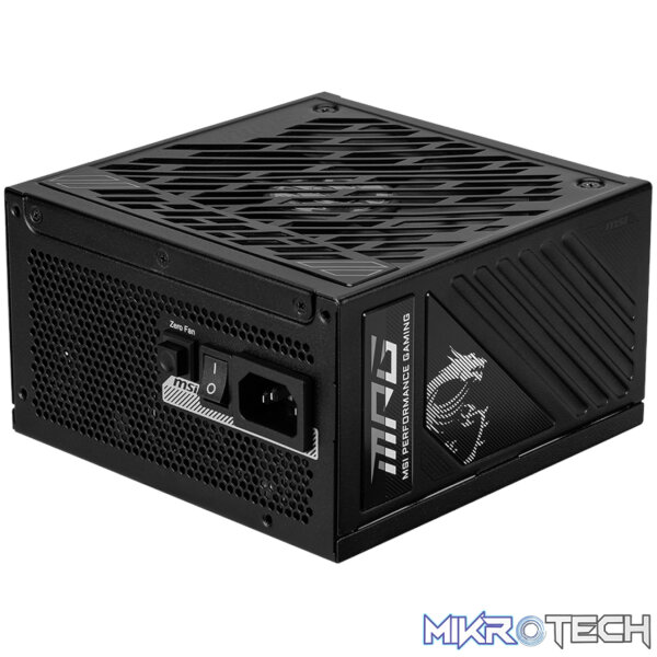 MSI MPG A1000GS PCIe 5 80 PLUS Gold Modular Power Supply - Image 2