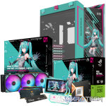 PCBuilder Ryzen 7 9800X3D ASUS X MIKU Windows 11 Gaming PC - Image 2