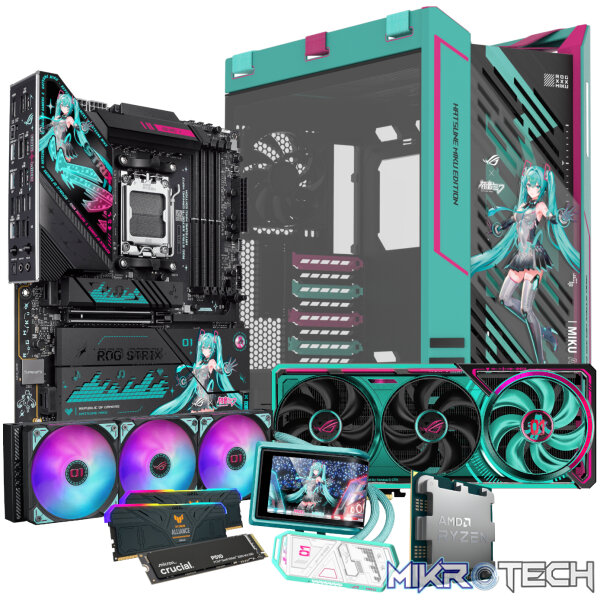 PCBuilder Ryzen 7 9800X3D ASUS X MIKU Windows 11 Gaming PC - Image 20