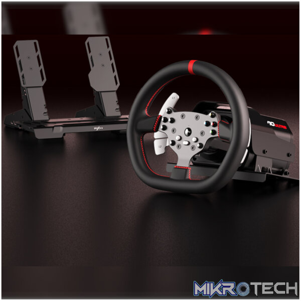 PXN V10 Ultra 270/900° 3.2nm Direct Drive USB Steering Wheel with Hall Effect Dual Pedals - Image 4