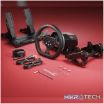 PXN V10 Ultra 270/900° 3.2nm Direct Drive USB Steering Wheel with Hall Effect Dual Pedals - Image 5