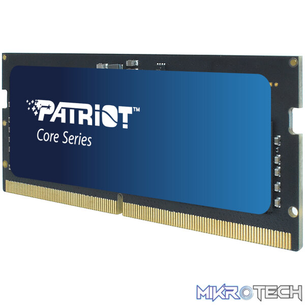 Patriot Core Series 12GB 5600MHz DDR5 SODIMM Notebook Memory - Image 2