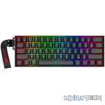 Redragon FIZZ Magnetic Plus 60% RGB Gaming Keyboard - Black
