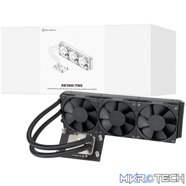 Silverstone XE360-TR5 High Performance 360mm AIO Liquid CPU Cooler Silverstone XE360-TR5 High Performance 360mm AIO Liquid CPU Cooler