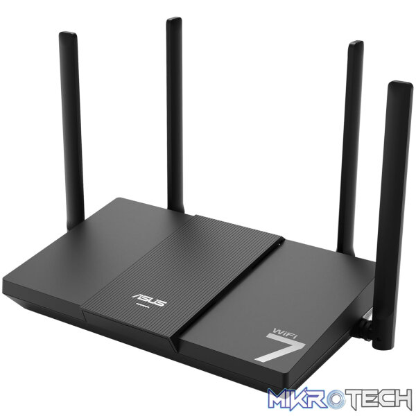 ASUS BE3600 Wi-Fi 7 Dual-Band Router - Black ASUS BE3600 Wi-Fi 7 Dual-Band Router - Black
