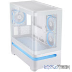 ASUS Prime AP202 ARGB Micro-ATX Gaming Chassis - White - Image 5