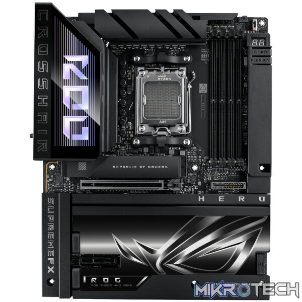 ASUS ROG CROSSHAIR X870E HERO BTF AMD AM5 ATX Gaming Motherboard - Image 2
