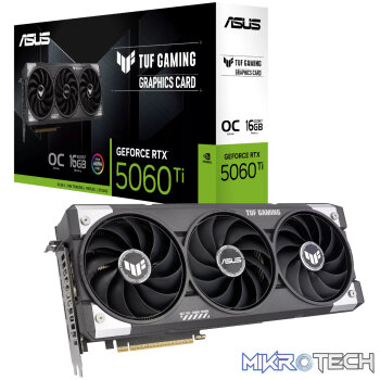 ASUS TUF Gaming GeForce RTX 5060 Ti 16GB GDDR7 OC Edition Graphics Card