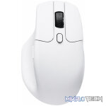 Keychron M6 1K Dual-Wireless Bluetooth and 2.4G Mouse – White - Image 2