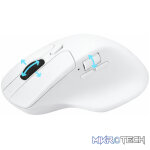 Keychron M6 1K Dual-Wireless Bluetooth and 2.4G Mouse – White - Image 3