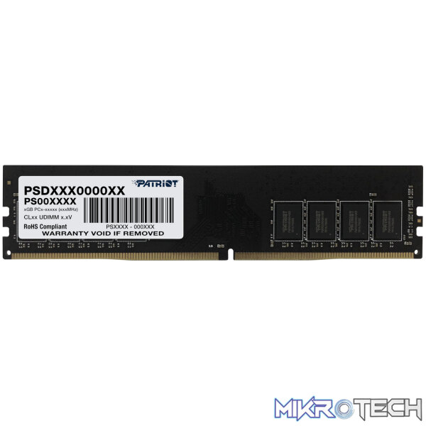 Patriot Signature Line 8GB DDR4 3200MHz Desktop Memory Patriot Signature Line 8GB DDR4 3200MHz Desktop Memory