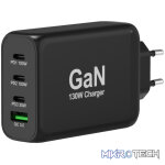 Port Connect GaN 130W PD USB Type-C Wall Charger - Image 2