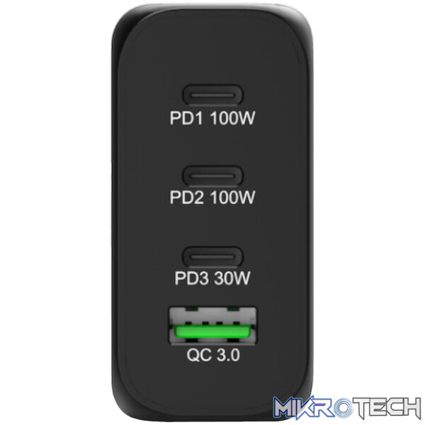 Port Connect GaN 130W PD USB Type-C Wall Charger - Image 4