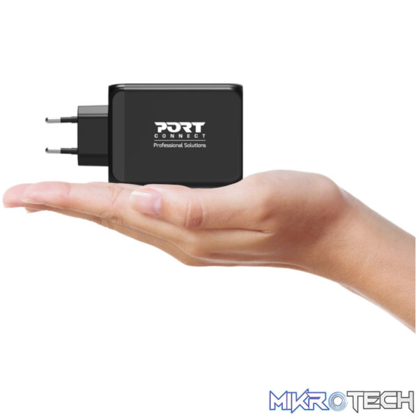 Port Connect GaN 130W PD USB Type-C Wall Charger - Image 5