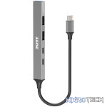 Port USB Type-C Hub 4 x USB + 1 x Charging Port - Image 2