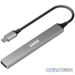Port USB Type-C Hub 4 x USB + 1 x Charging Port - Image 3