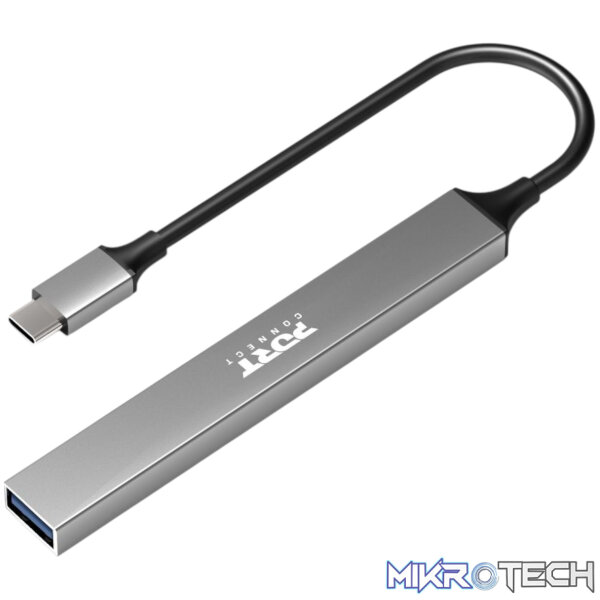 Port USB Type-C Hub 4 x USB + 1 x Charging Port - Image 3