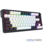 Redragon K673 UCAL 75% Magnetic Ultramag Switch Wired Keyboard - Black