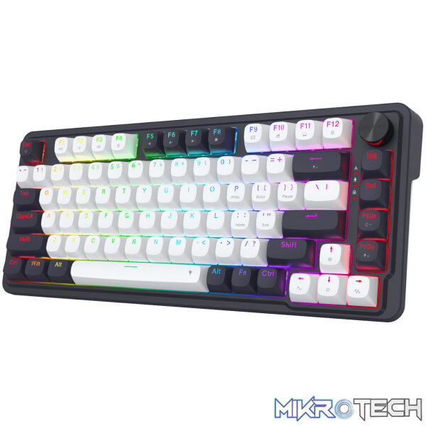Redragon K673 UCAL 75% Magnetic Ultramag Switch Wired Keyboard - Black - Image 4