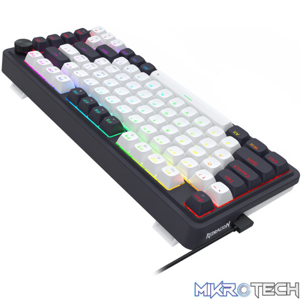 Redragon K673 UCAL 75% Magnetic Ultramag Switch Wired Keyboard - Black - Image 5