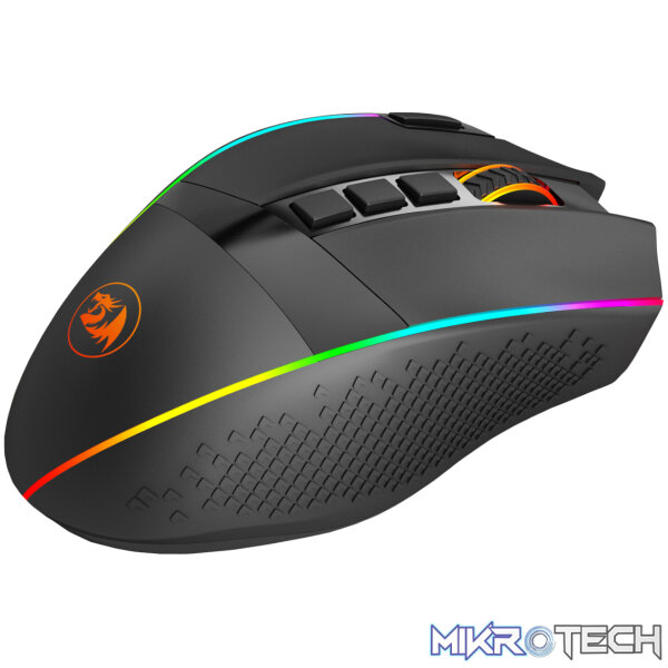 Redragon M991 RGB PRO ENLIGHTENMENT 26000 DPI Wireless Gaming Mouse - Black - Image 2