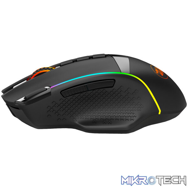 Redragon M991 RGB PRO ENLIGHTENMENT 26000 DPI Wireless Gaming Mouse - Black - Image 5