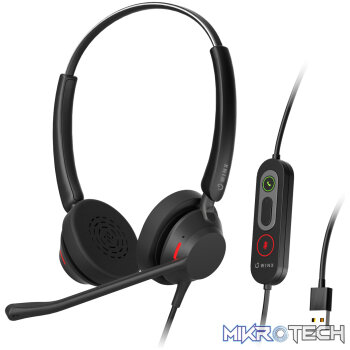 WINX CALL Pro 2 AI Noise Cancelling Mic Headset