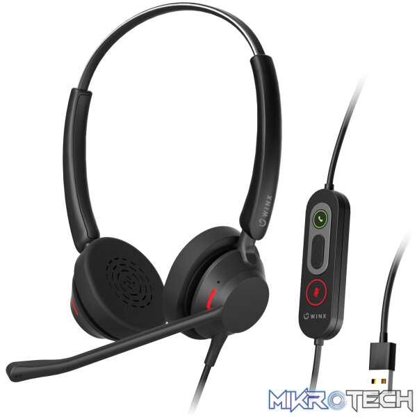 WINX CALL Pro 2 AI Noise Cancelling Mic Headset WINX CALL Pro 2 AI Noise Cancelling Mic Headset