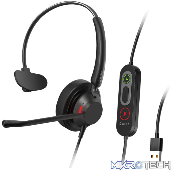 WINX CALL Pro 2 Mono AI Noise Cancelling Headset WINX CALL Pro 2 Mono AI Noise Cancelling Headset