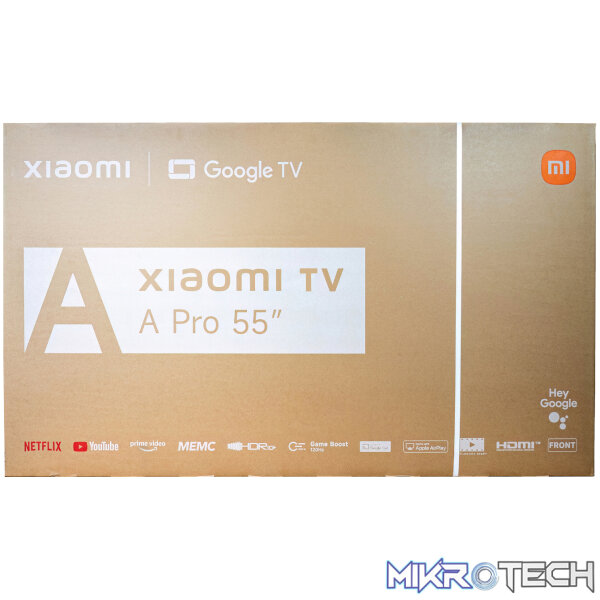 Xiaomi A Pro 55" QLED 4K Smart TV (HDR10+, Google TV, Dolby Audio, 60Hz) - Image 11