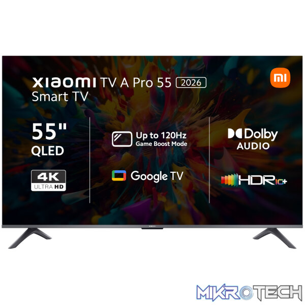 Xiaomi A Pro 55" QLED 4K Smart TV (HDR10+ Xiaomi A Pro 55" QLED 4K Smart TV (HDR10+