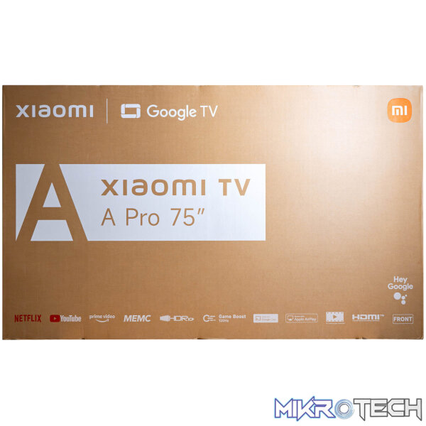 Xiaomi A Pro 75" QLED 4K Smart TV (HDR10+, Google TV, Dolby Audio, 60Hz) - Image 11