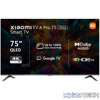 Xiaomi A Pro 75" QLED 4K Smart TV (HDR10+