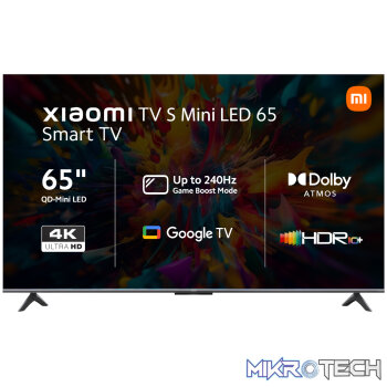 Xiaomi S 65" Mini LED 4K Smart TV (HDR10+