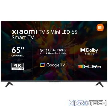Xiaomi S 65" Mini LED 4K Smart TV (HDR10+